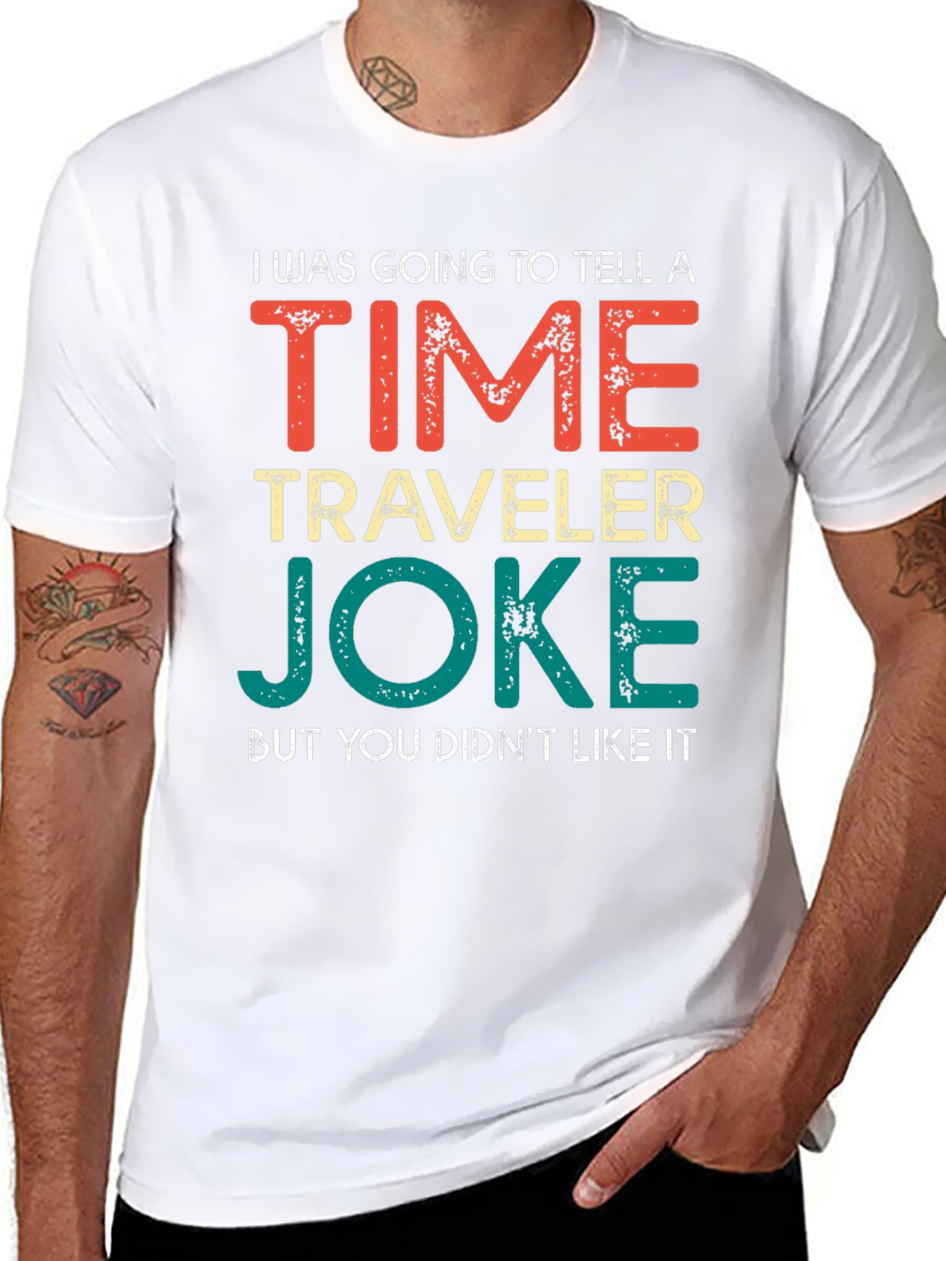 Camiseta Humorística Viajero del Tiempo