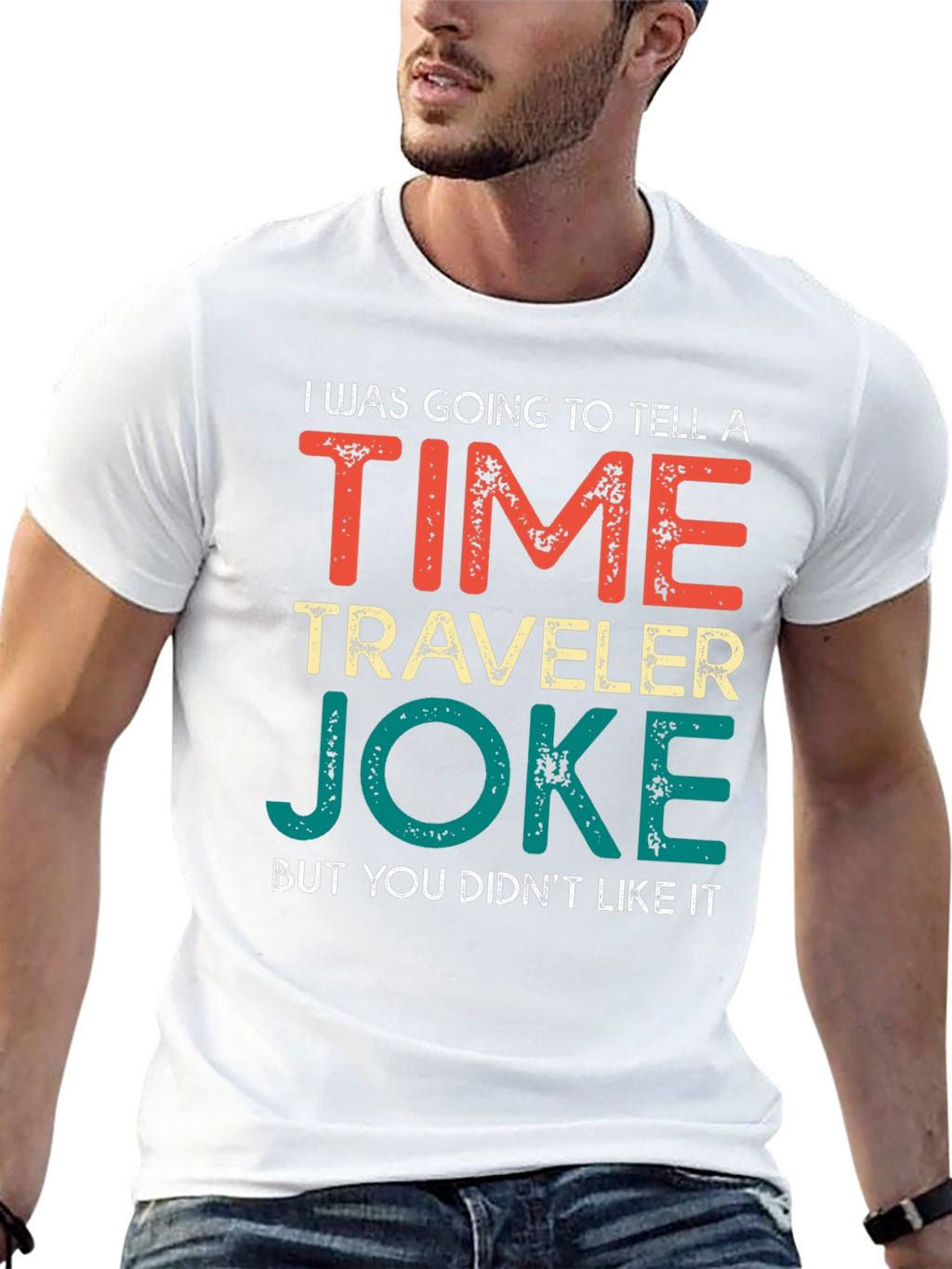 Camiseta Humorística Viajero del Tiempo