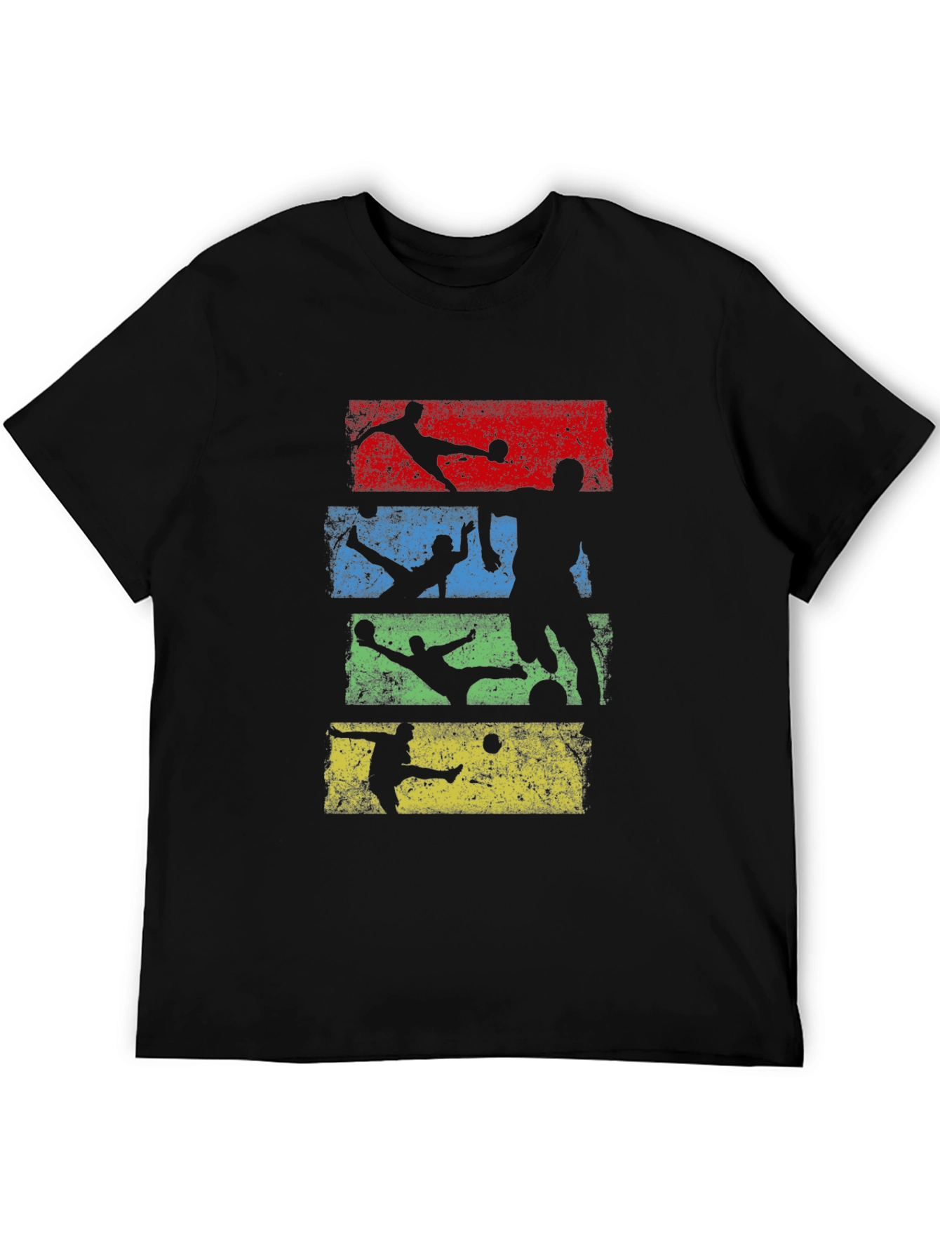 Camiseta Hombre Diseño Retro Fútbol