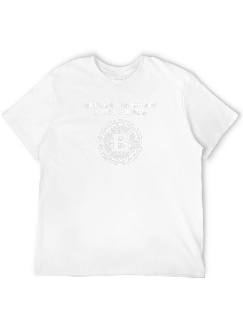 Camiseta Bitcoin: Efectivo con Alas - Crypto