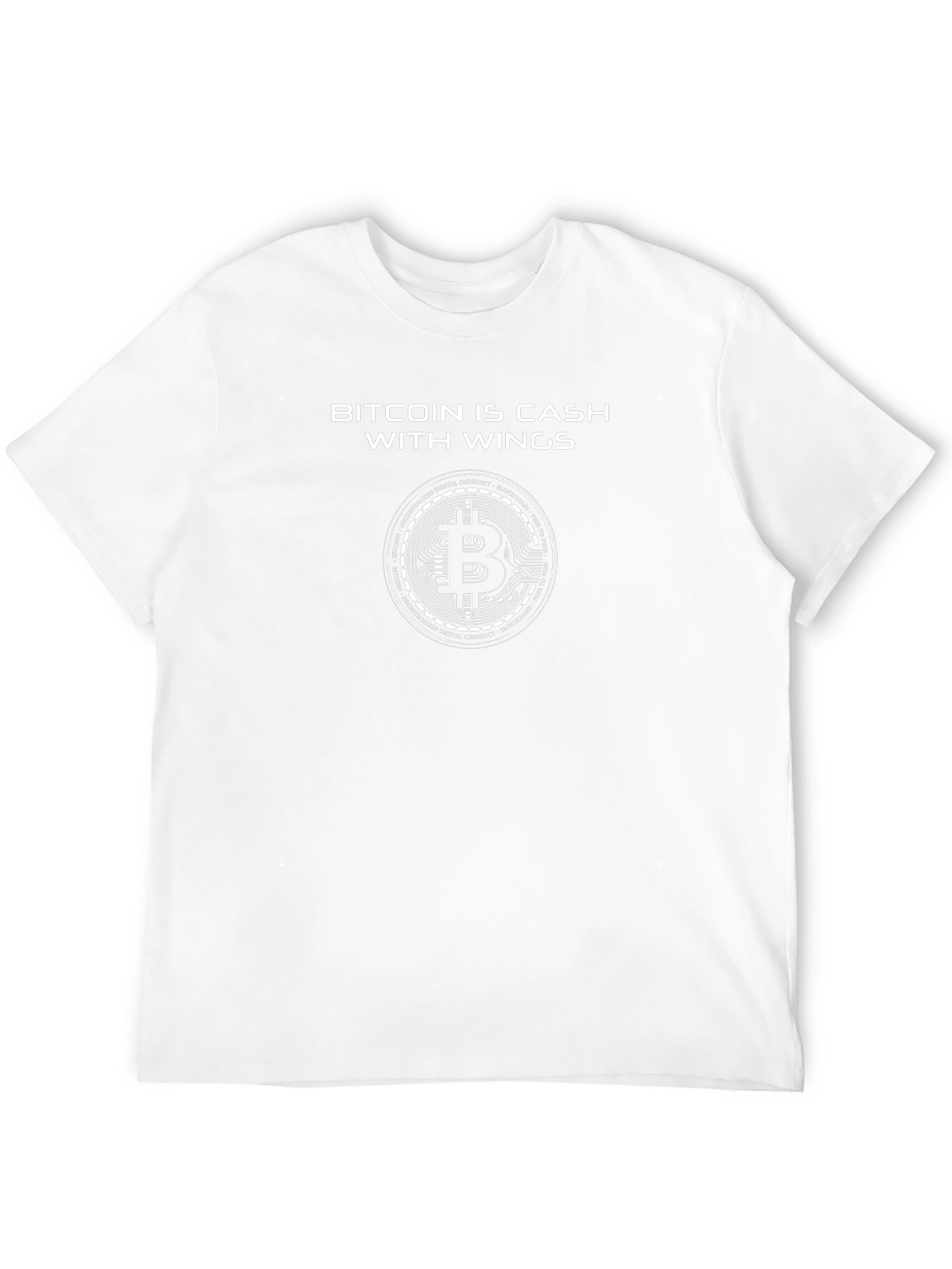Camiseta Bitcoin: Efectivo con Alas - Crypto