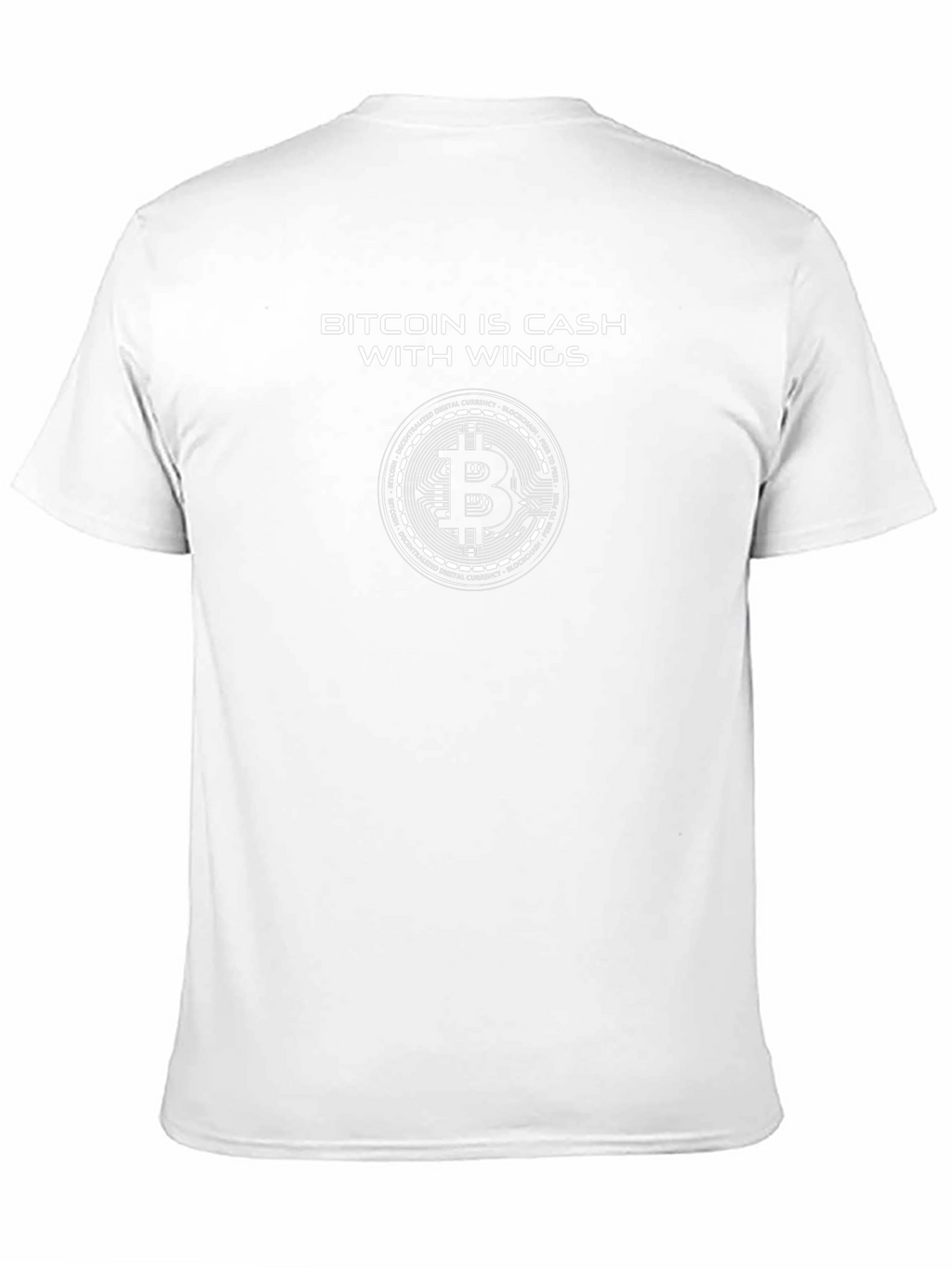 Camiseta Bitcoin: Efectivo con Alas - Crypto