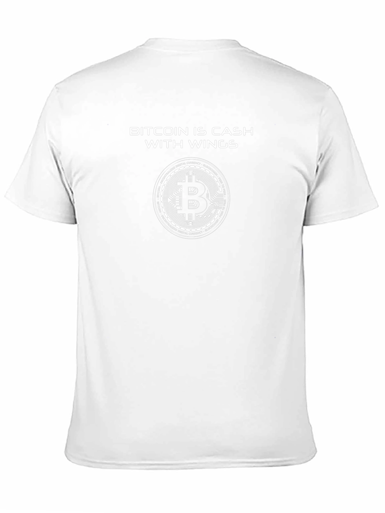 Camiseta Bitcoin: Efectivo con Alas - Crypto