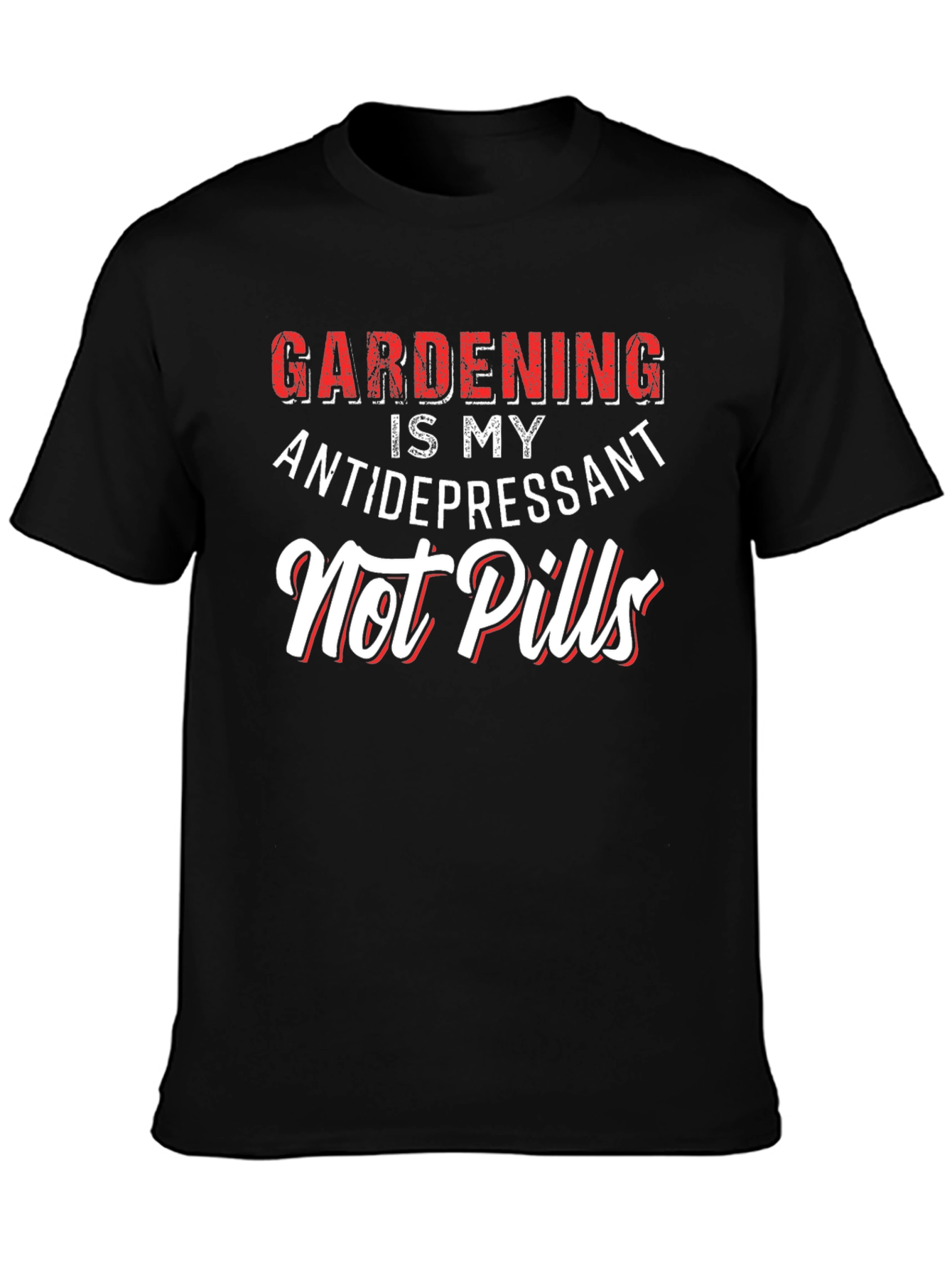 Camiseta Jardinería Antidepresivo - Estilo Casual