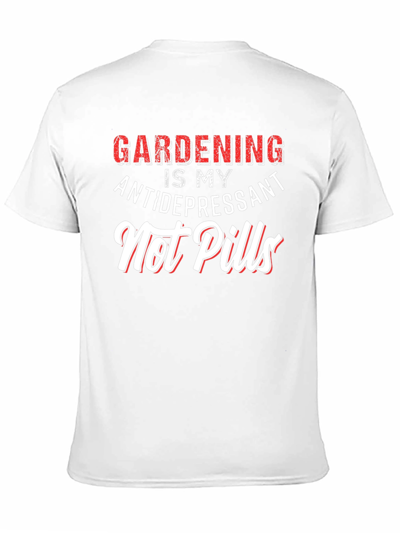 Camiseta Jardinería Antidepresivo - Estilo Casual