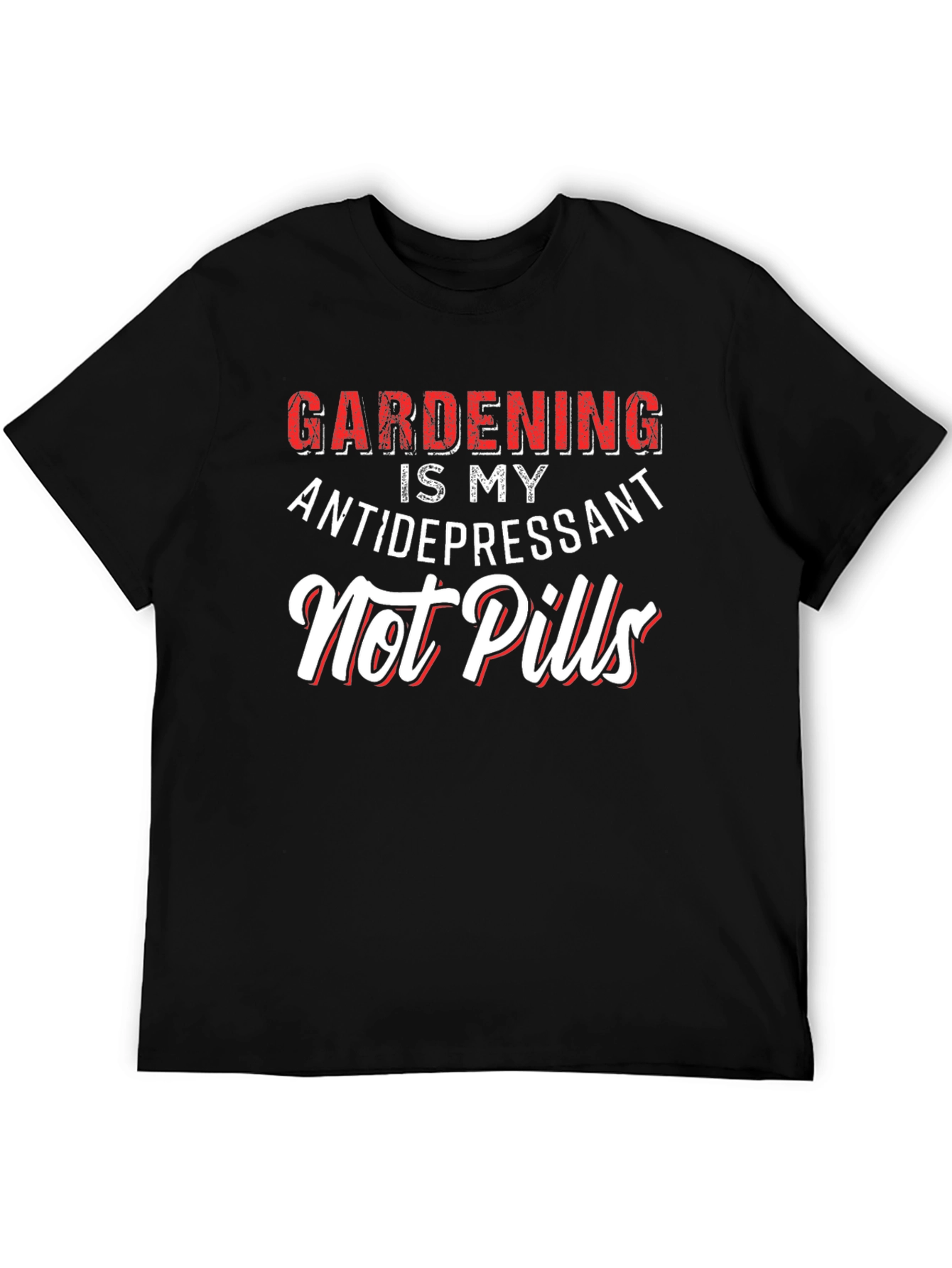 Camiseta Jardinería Antidepresivo - Estilo Casual