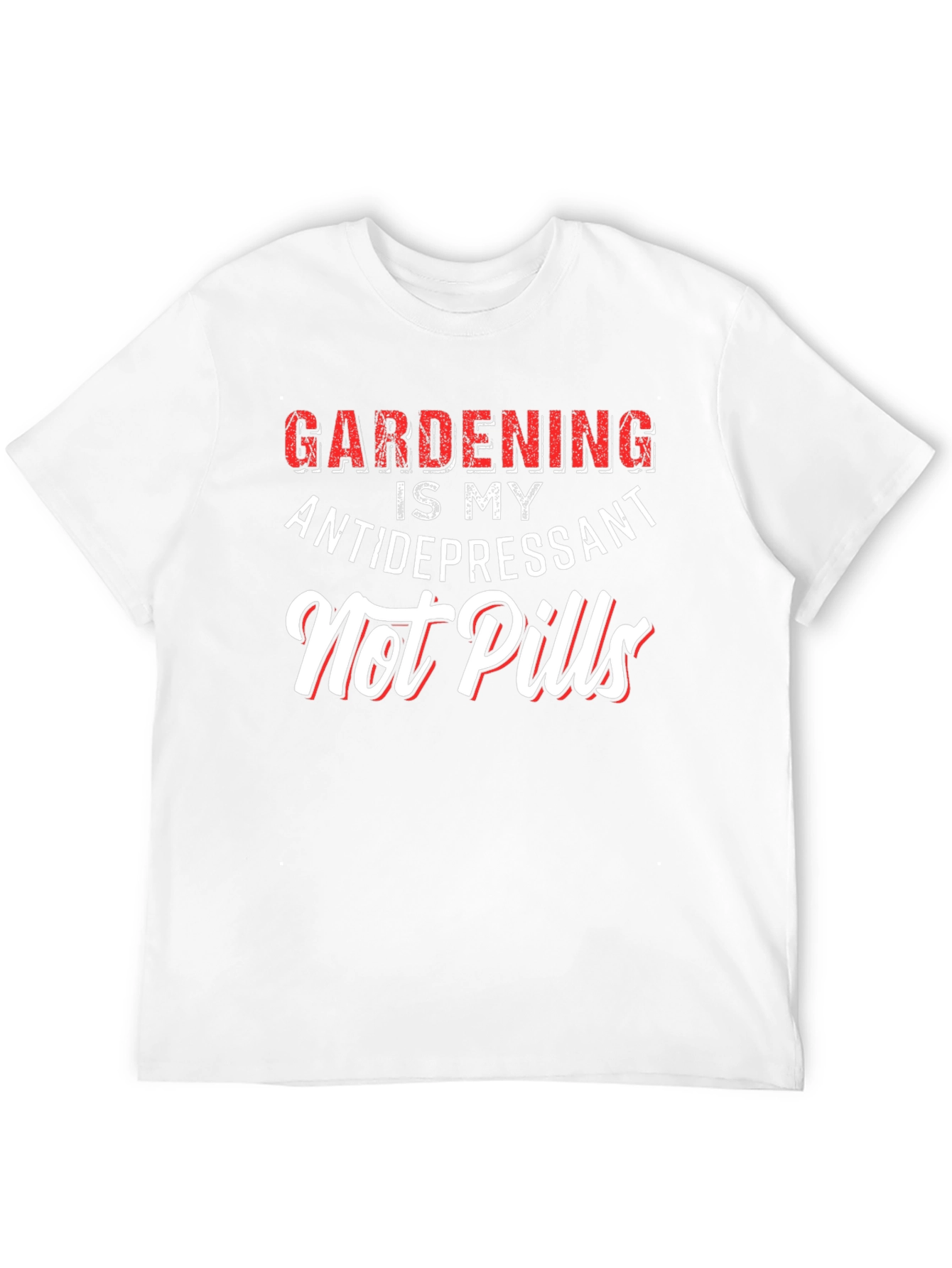Camiseta Jardinería Antidepresivo - Estilo Casual