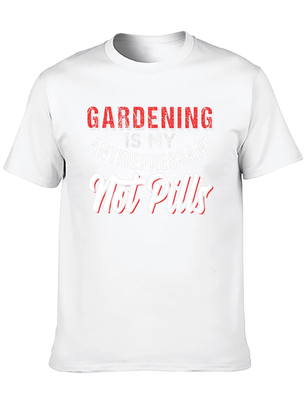 Camiseta Jardinería Antidepresivo - Estilo Casual