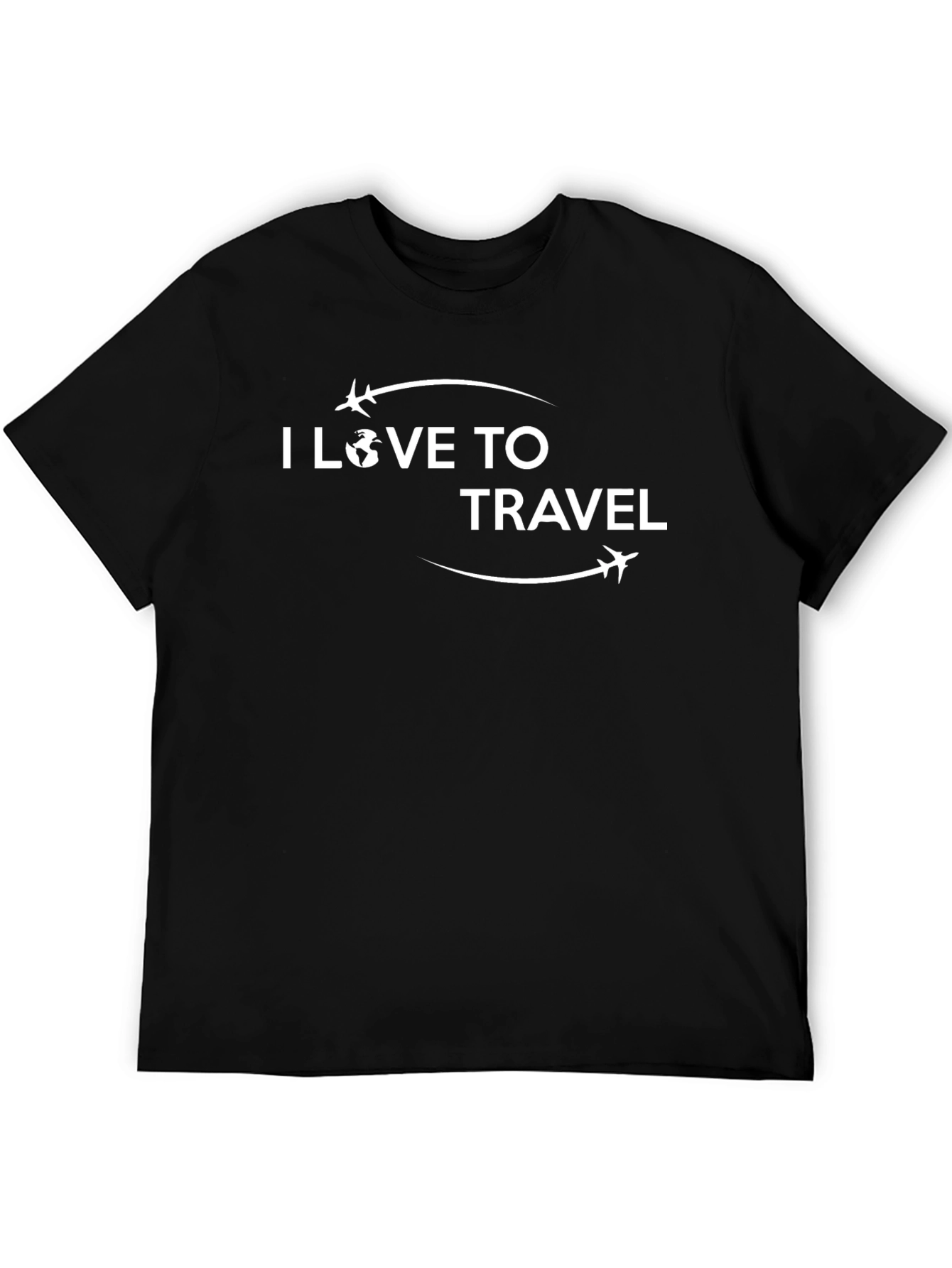 Camiseta Negra Amo Viajar