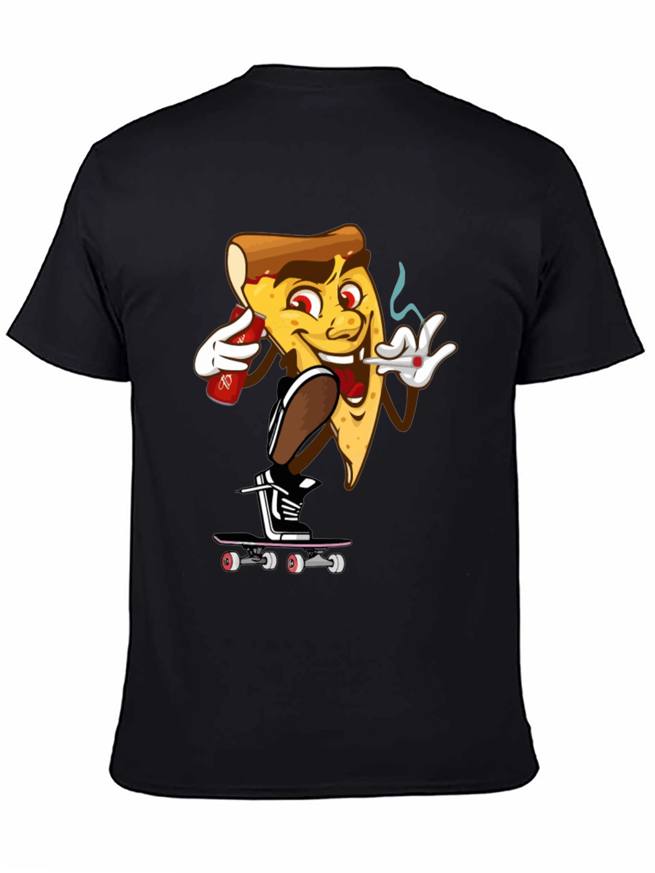 Camiseta Hombre Pizza Skater