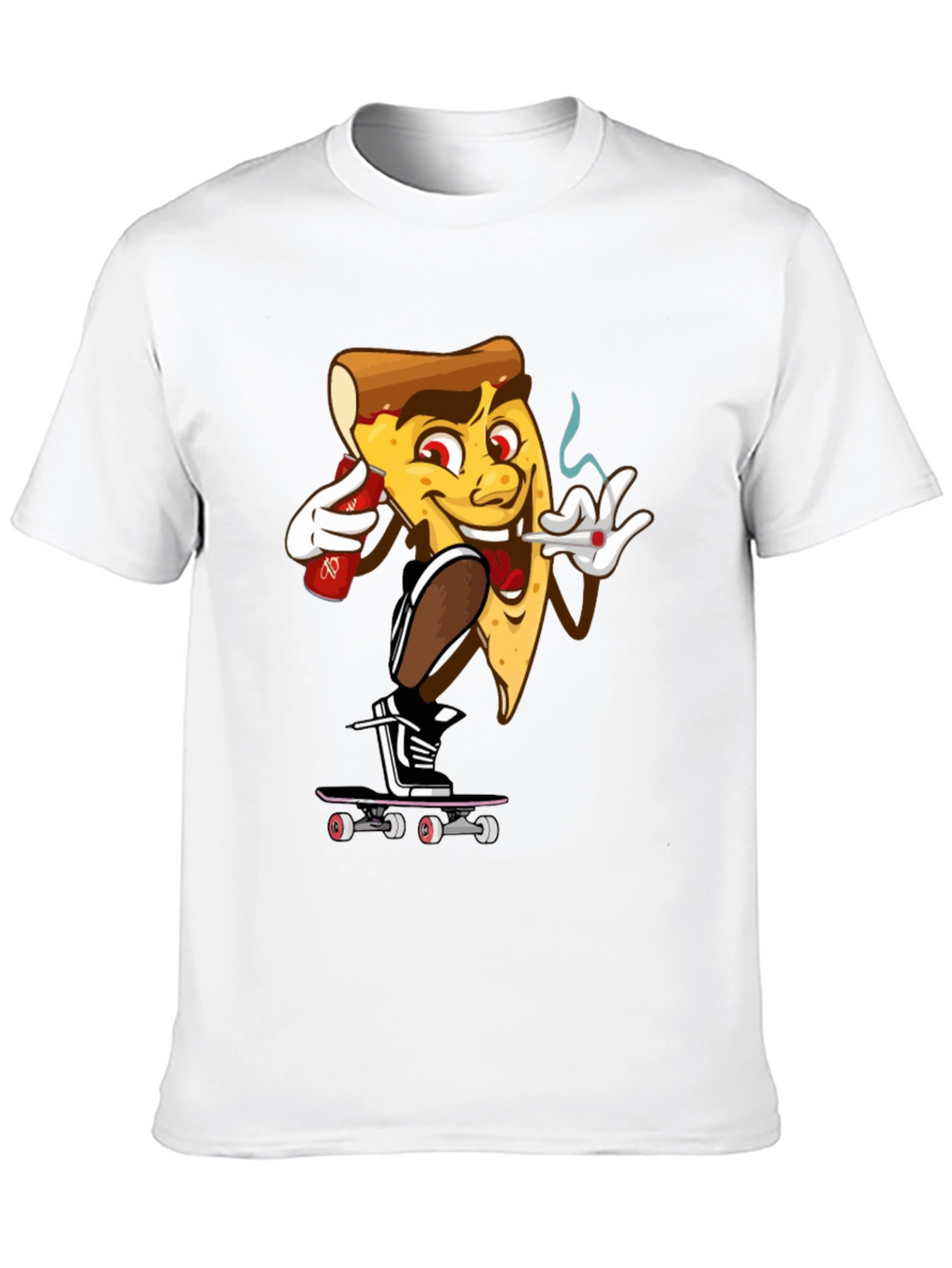 Camiseta Hombre Pizza Skater
