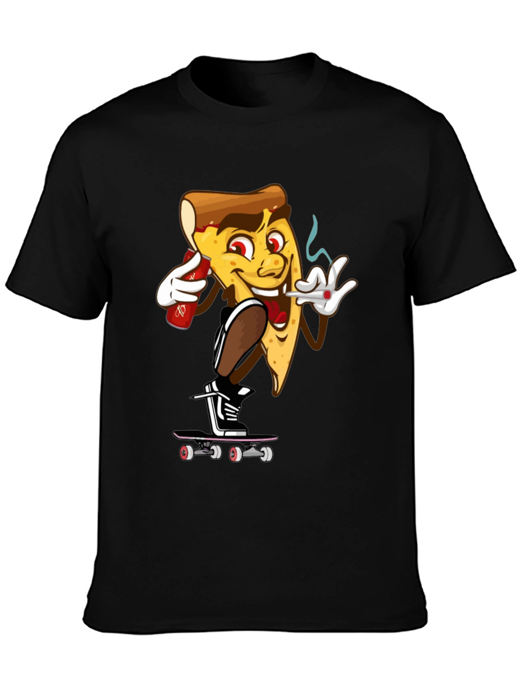 Camiseta Hombre Pizza Skater