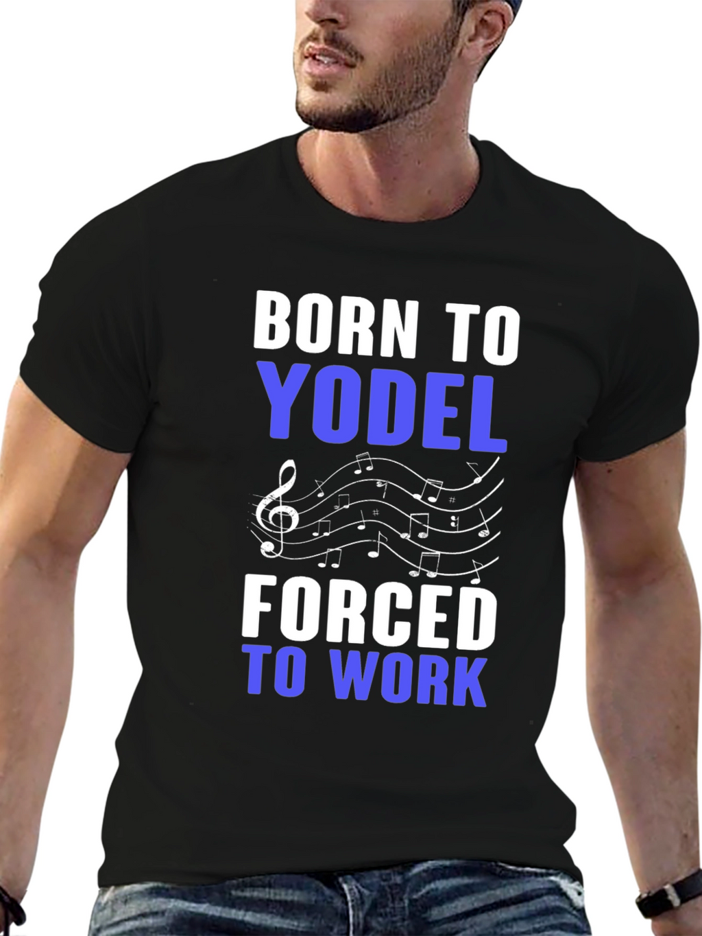 Camiseta Born to Yodel