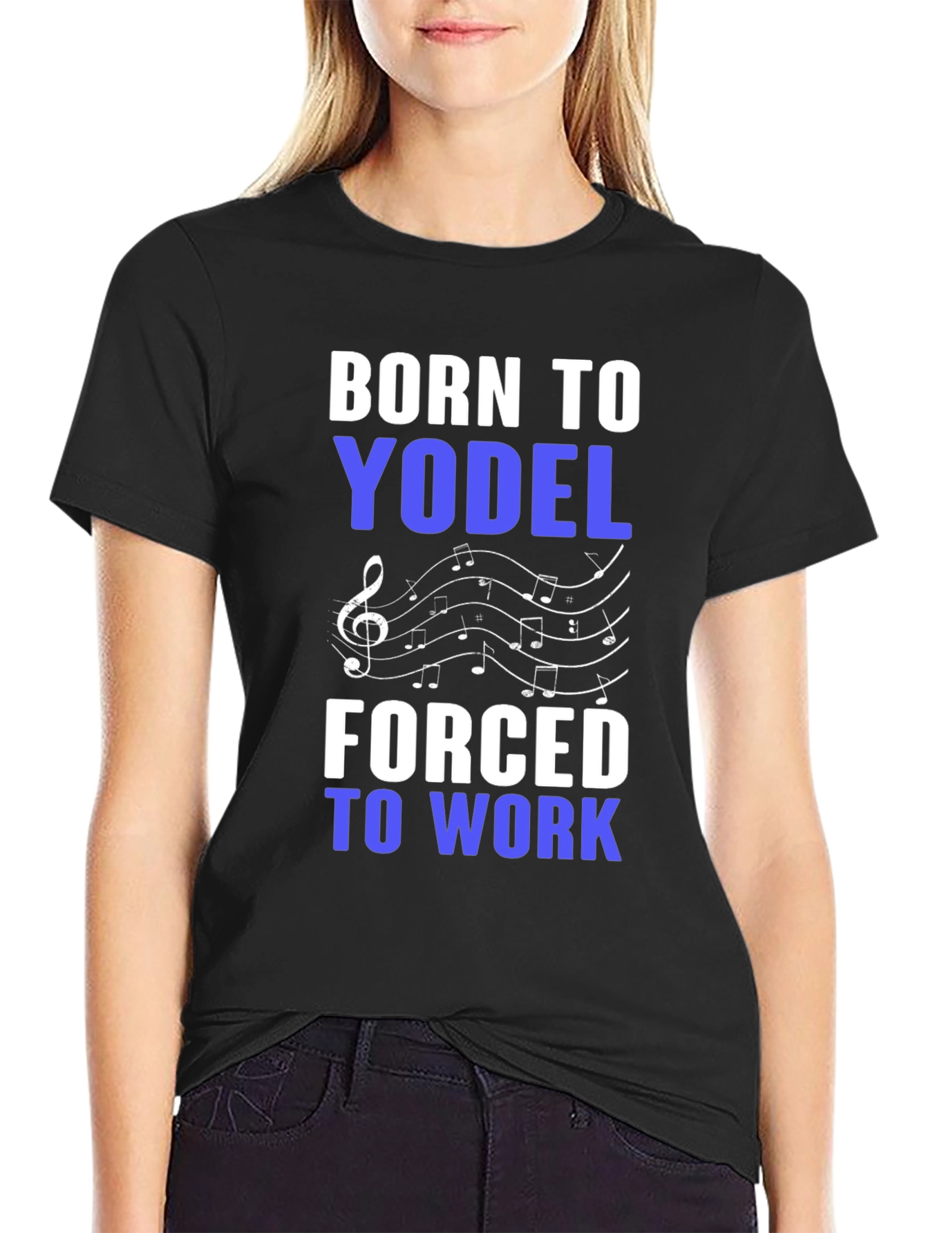 Camiseta Born to Yodel