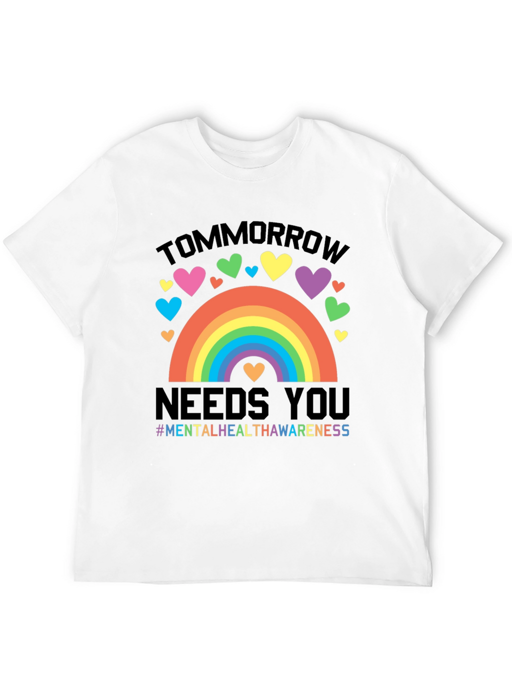 Camiseta de Concienciación Sobre la Salud Mental