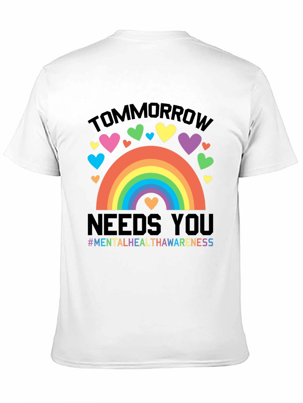 Camiseta de Concienciación Sobre la Salud Mental