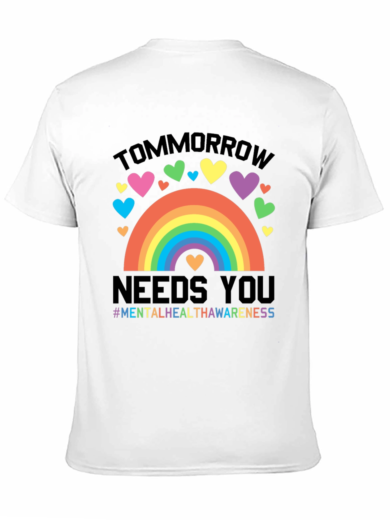 Camiseta de Concienciación Sobre la Salud Mental