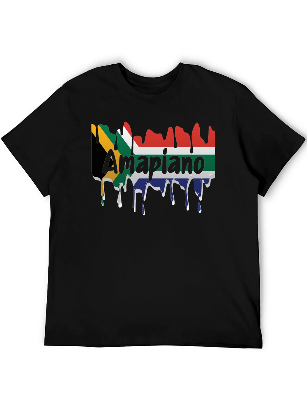 Camiseta Negra Amapiano Sudáfrica