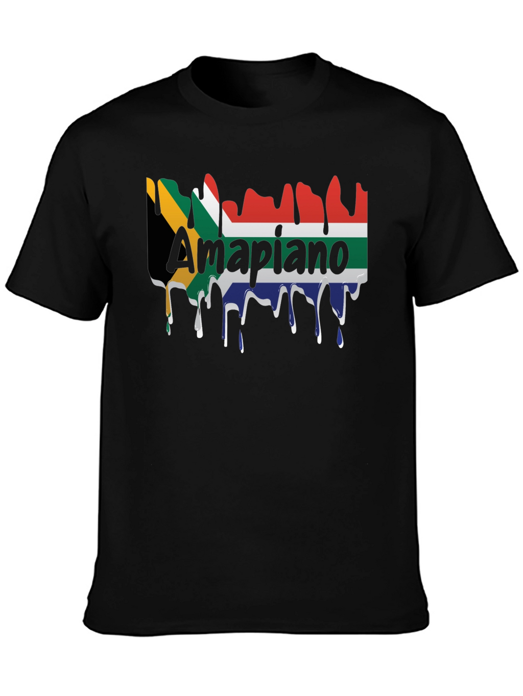 Camiseta Negra Amapiano Sudáfrica
