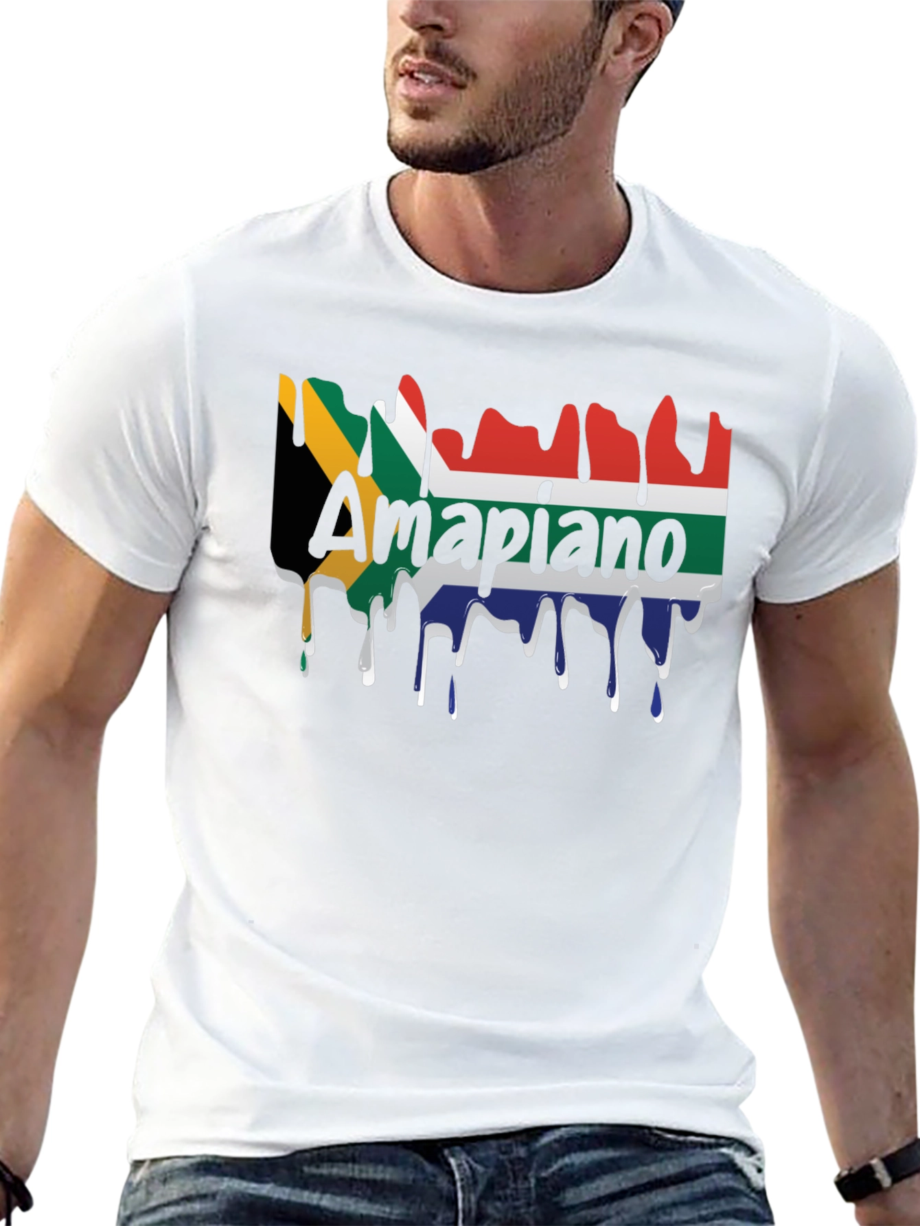 Camiseta Negra Amapiano Sudáfrica