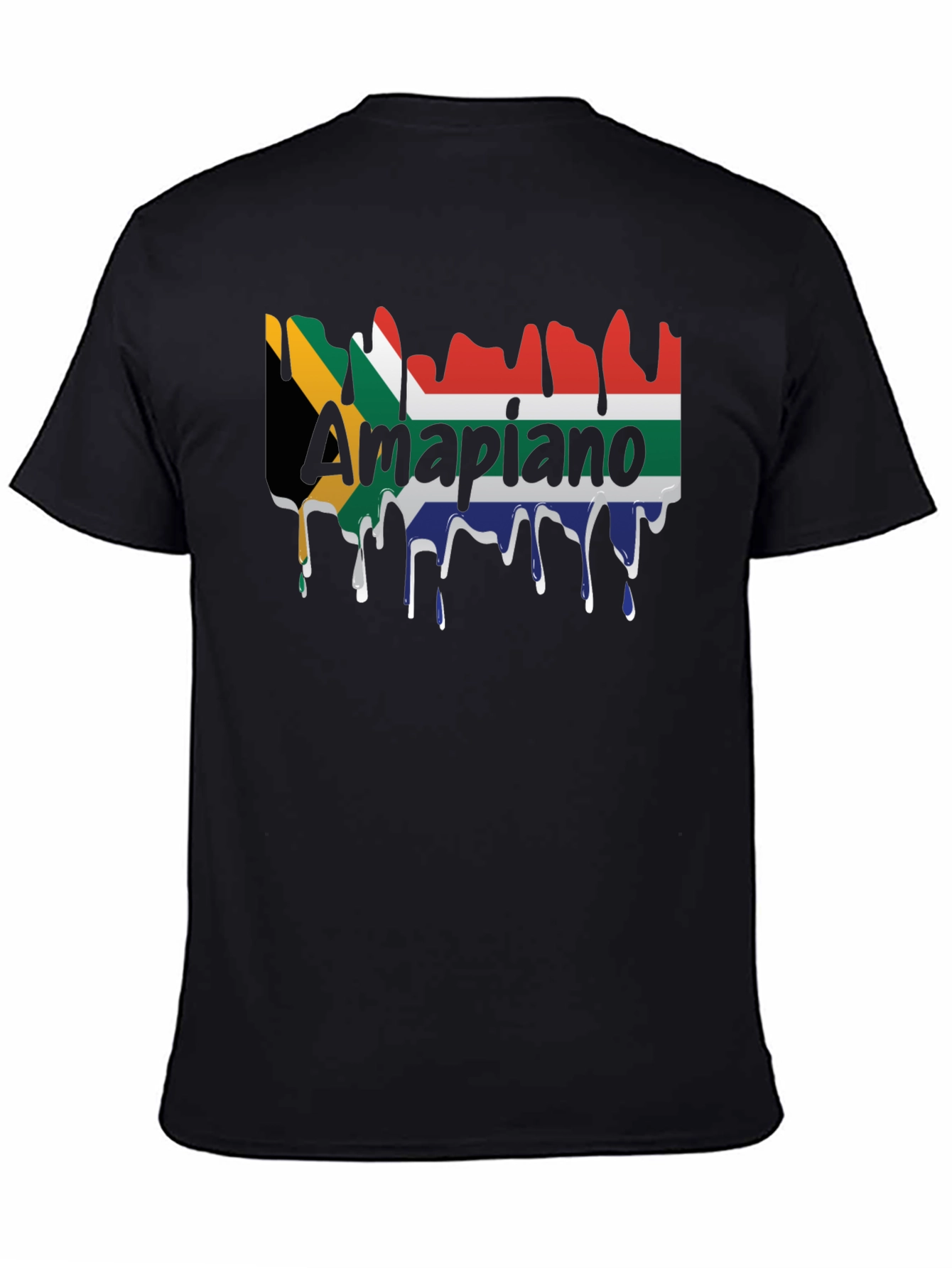 Camiseta Negra Amapiano Sudáfrica