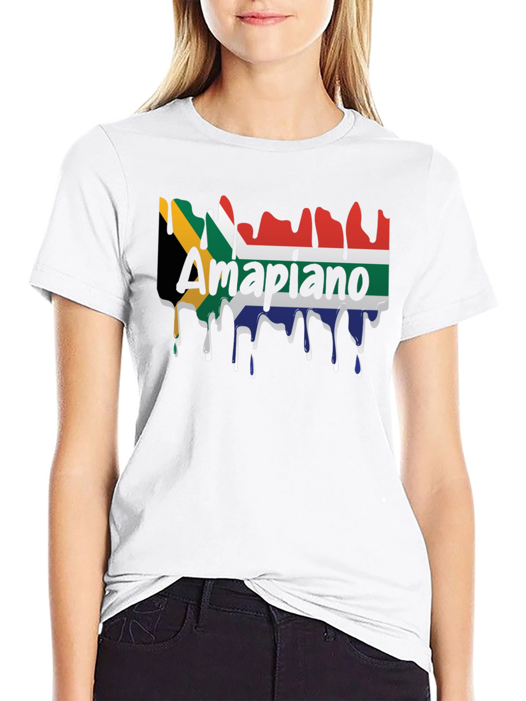 Camiseta Negra Amapiano Sudáfrica