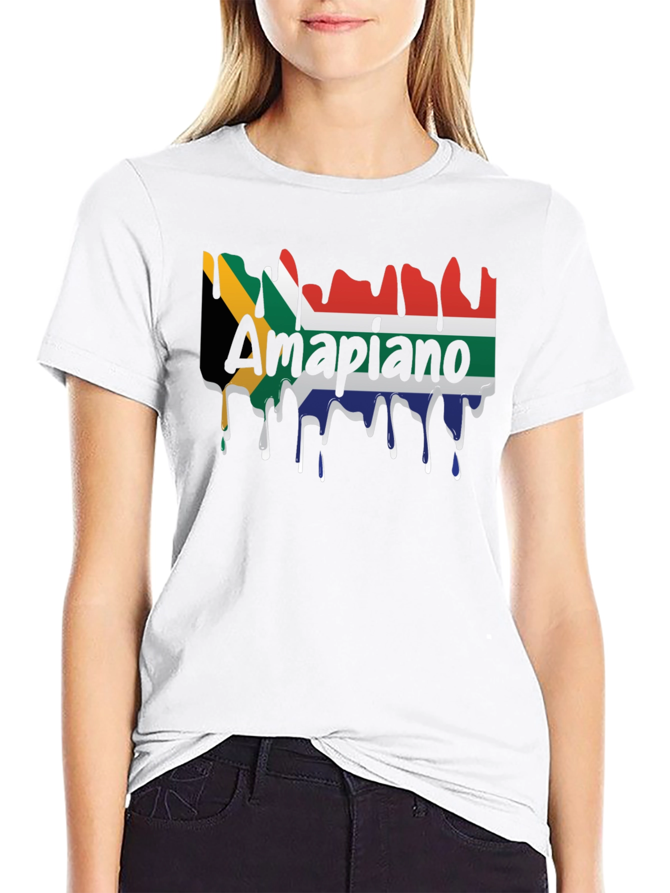 Camiseta Negra Amapiano Sudáfrica