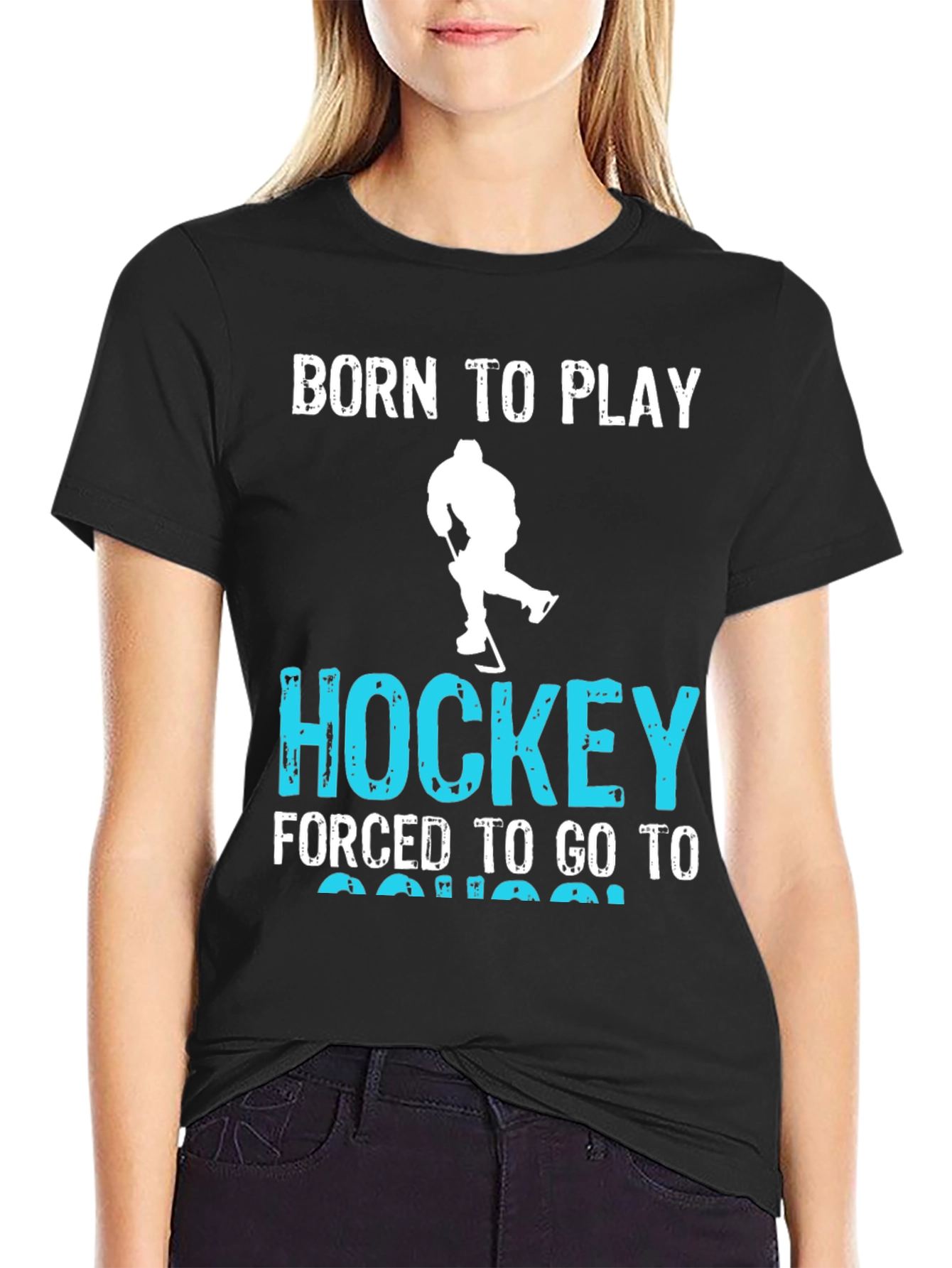 Camiseta Hockey: Nacido para Jugar