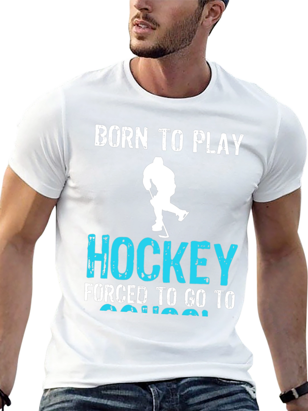 Camiseta Hockey: Nacido para Jugar