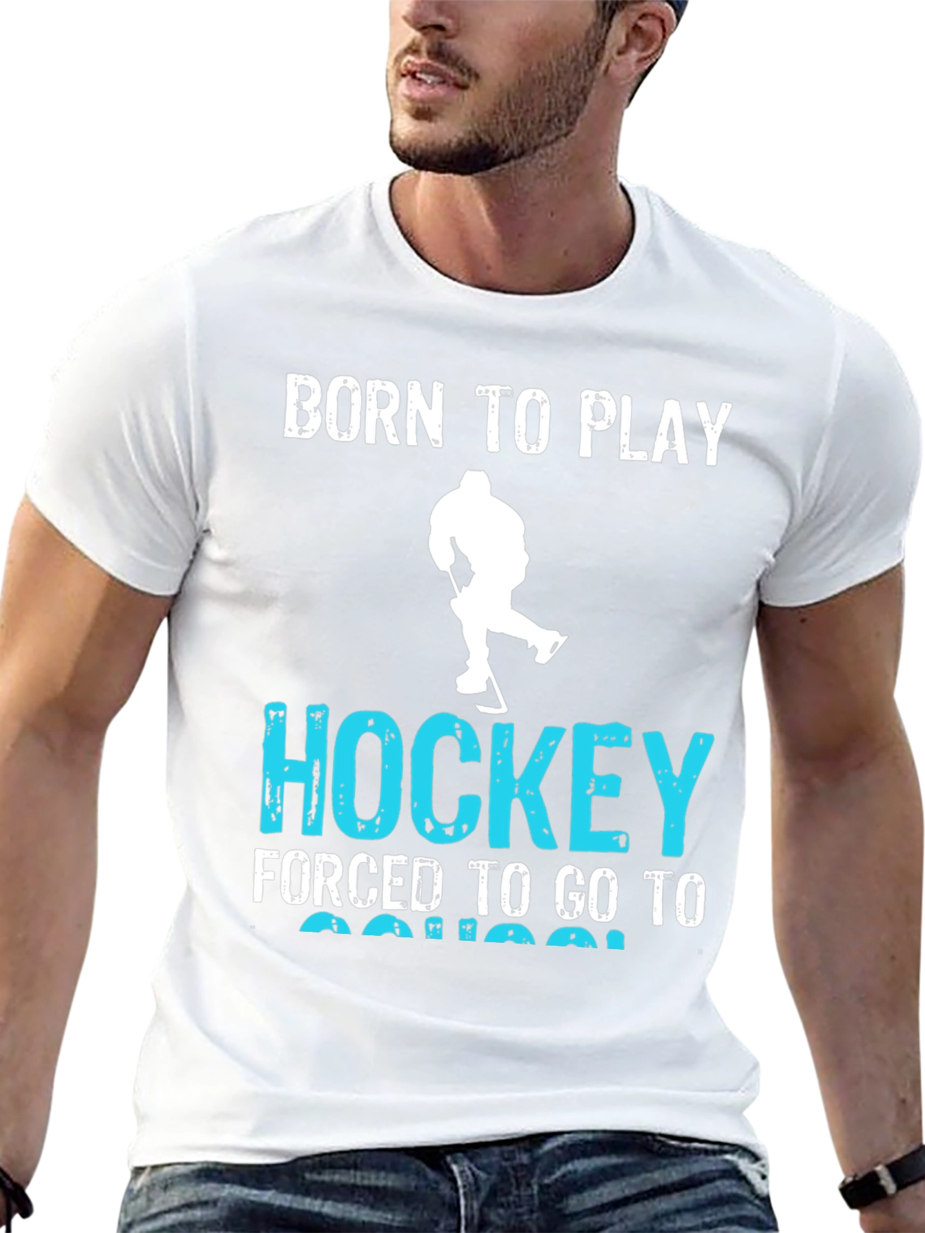 Camiseta Hockey: Nacido para Jugar