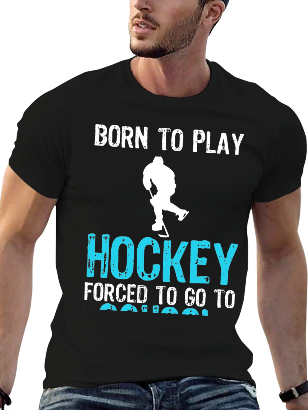 Camiseta Hockey: Nacido para Jugar