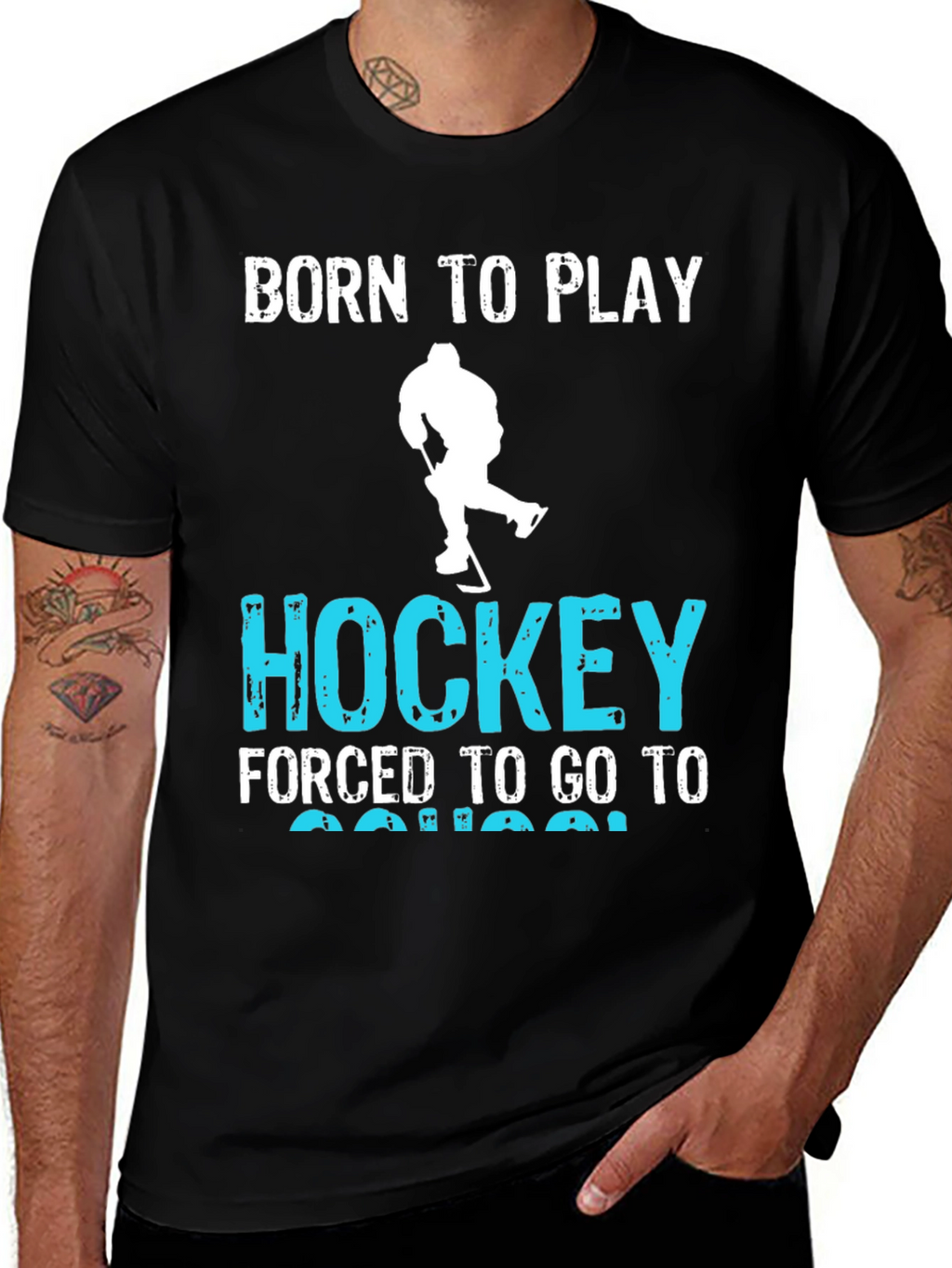Camiseta Hockey: Nacido para Jugar