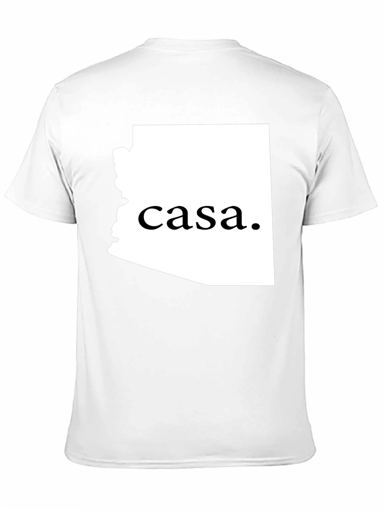 Camiseta Negra Casa Arizona Unisex