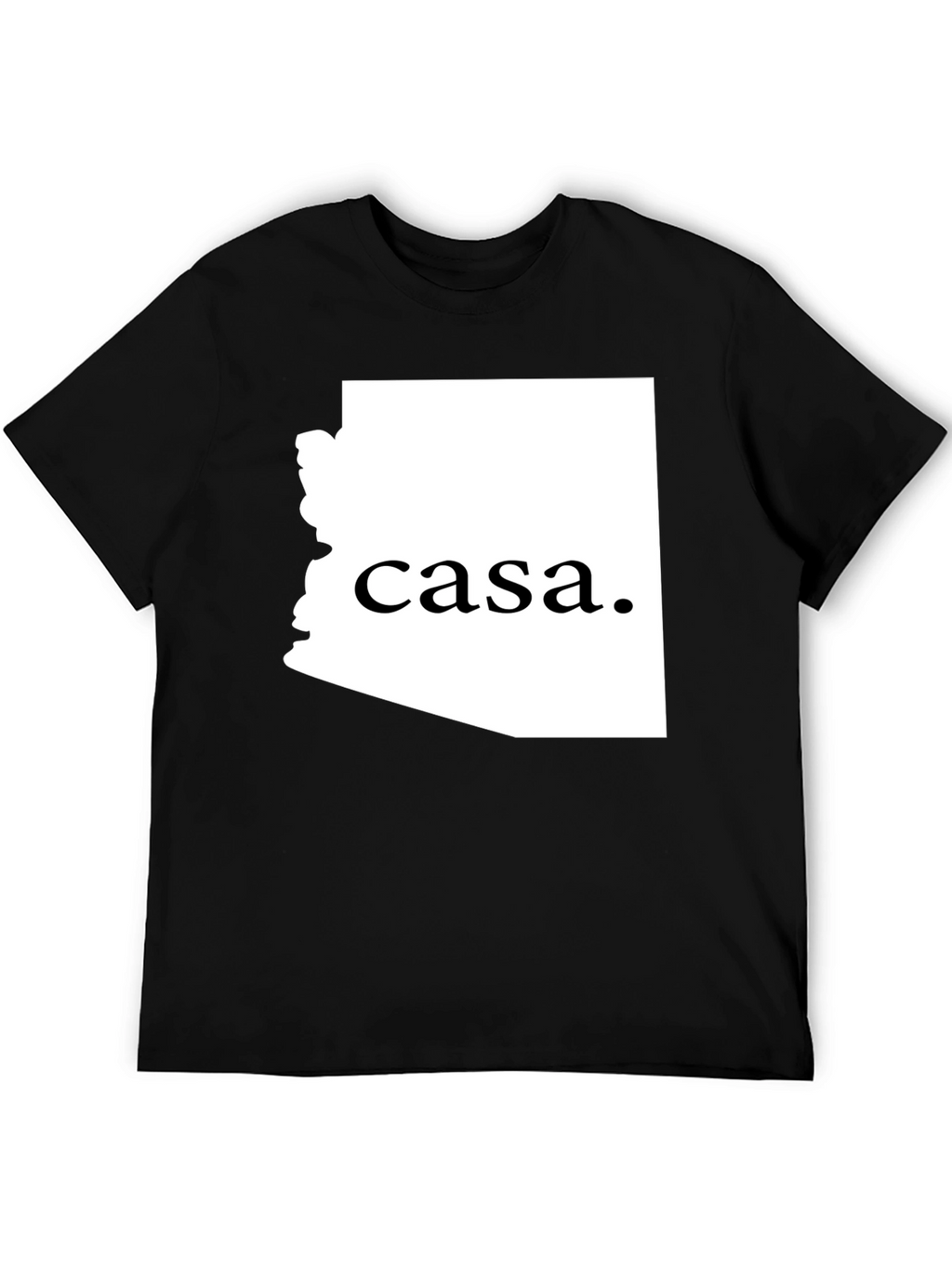 Camiseta Negra Casa Arizona Unisex