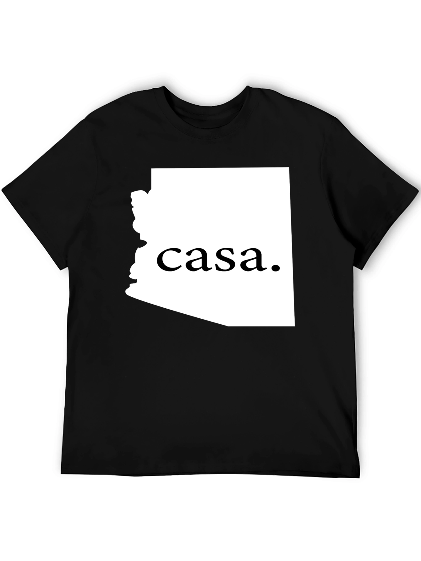 Camiseta Negra Casa Arizona Unisex