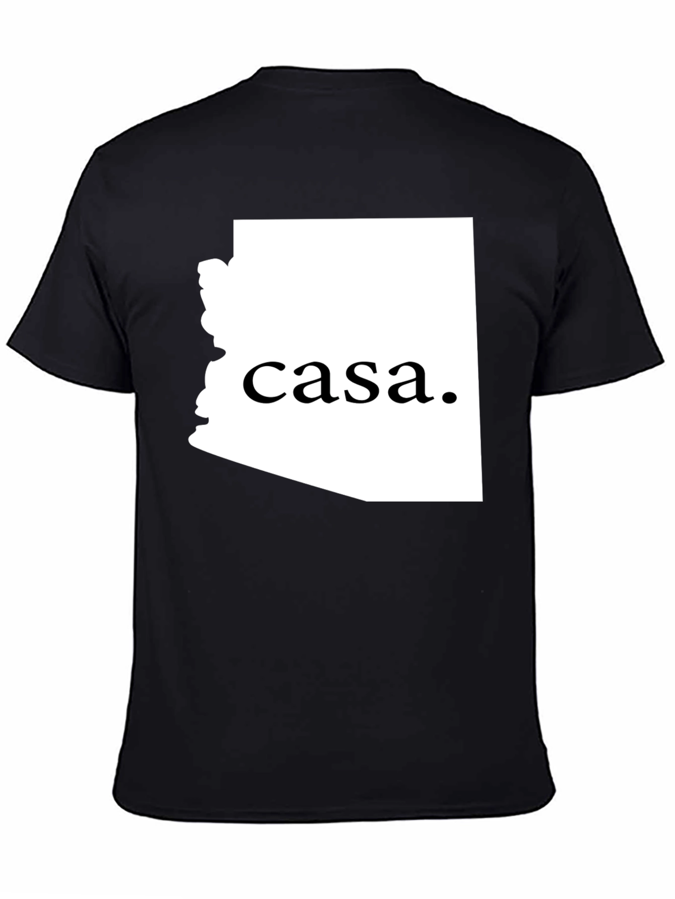 Camiseta Negra Casa Arizona Unisex
