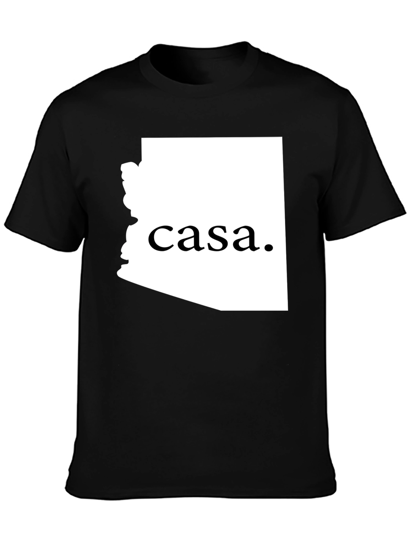 Camiseta Negra Casa Arizona Unisex
