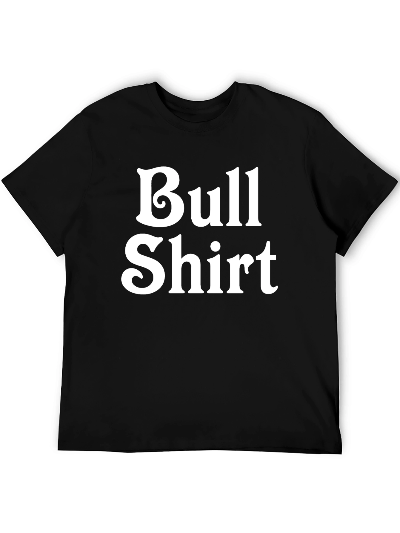 Camiseta Negra Bull Shirt para Hombre