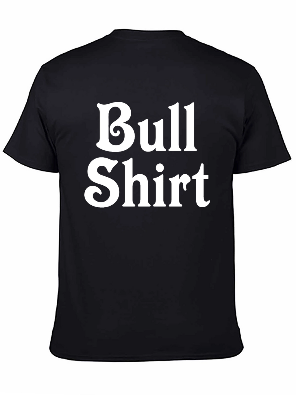Camiseta Negra Bull Shirt para Hombre