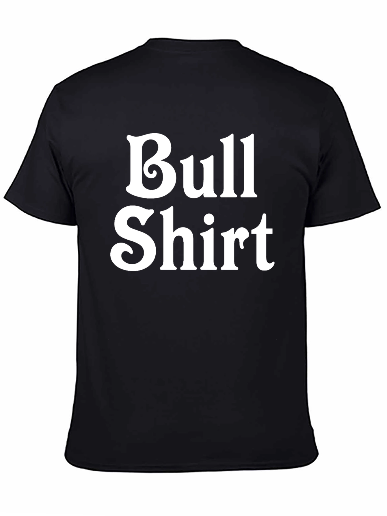Camiseta Negra Bull Shirt para Hombre