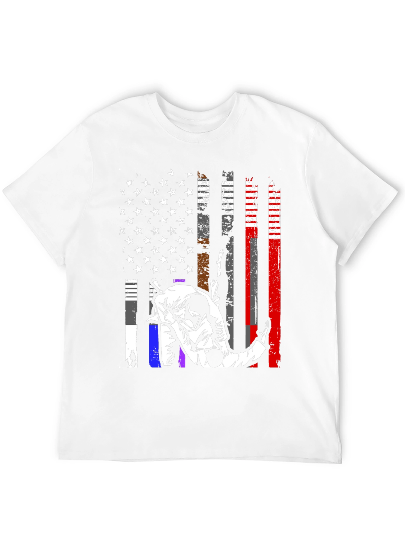 Camiseta Jiu Jitsu Bandera USA