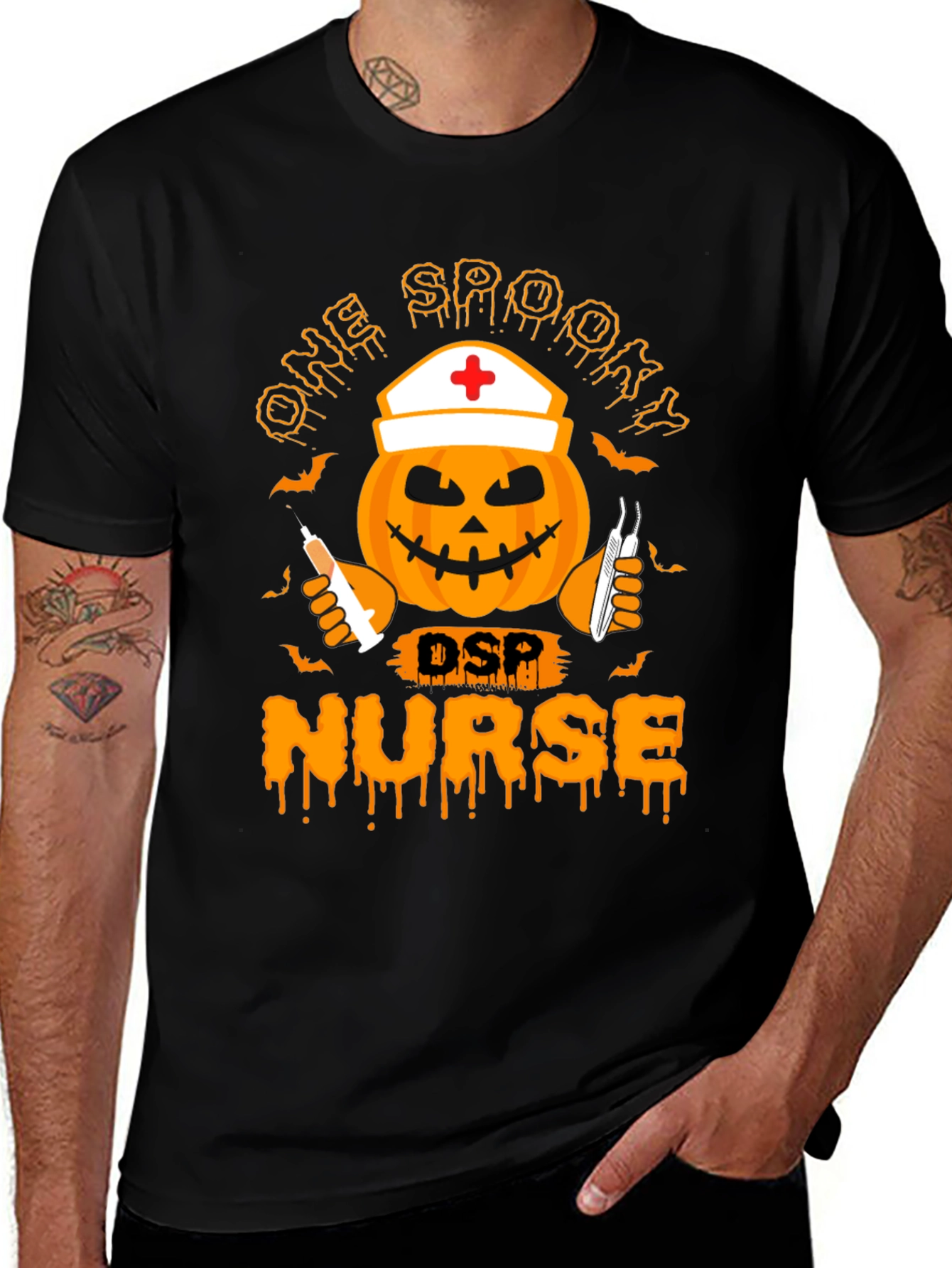Camiseta Halloween Enfermera DSP