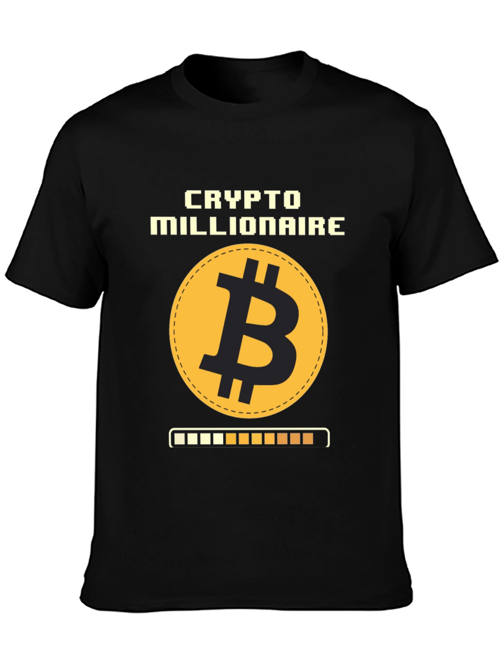 Camiseta Crypto Millionaire Bitcoin para Hombre