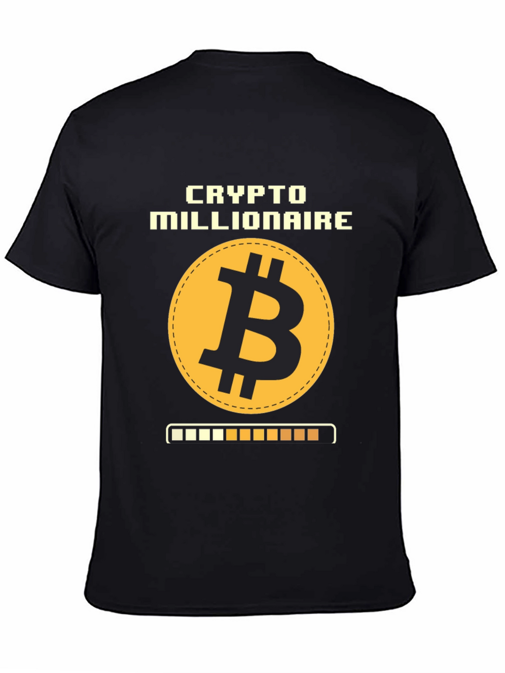 Camiseta Crypto Millionaire Bitcoin para Hombre