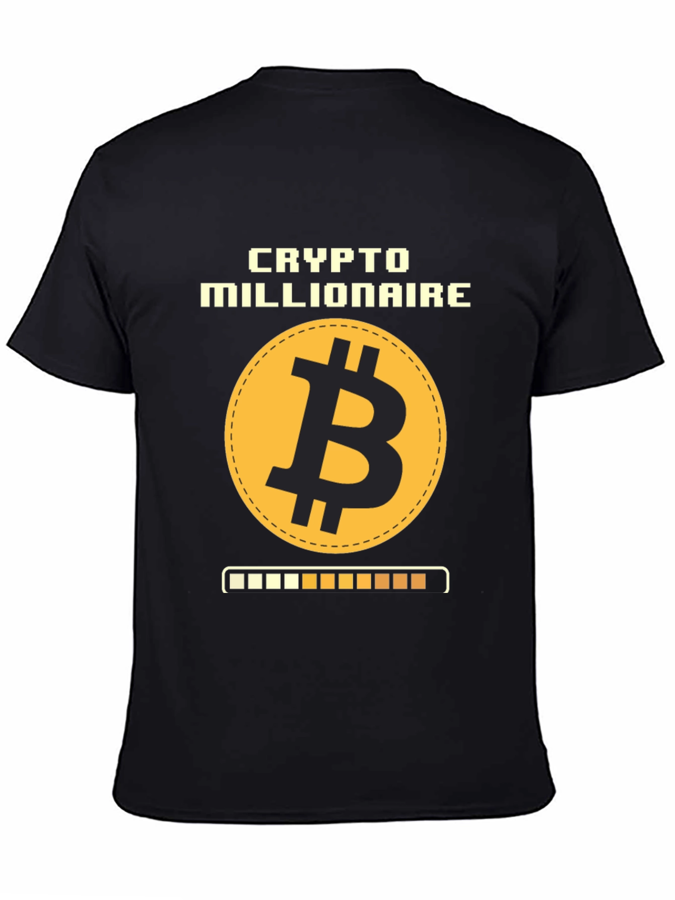 Camiseta Crypto Millionaire Bitcoin para Hombre