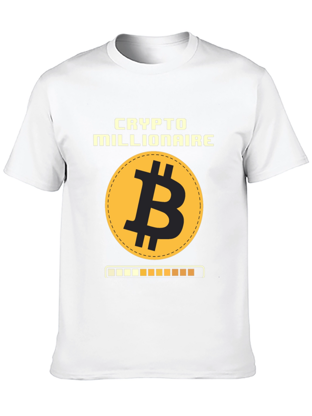 Camiseta Crypto Millionaire Bitcoin para Hombre
