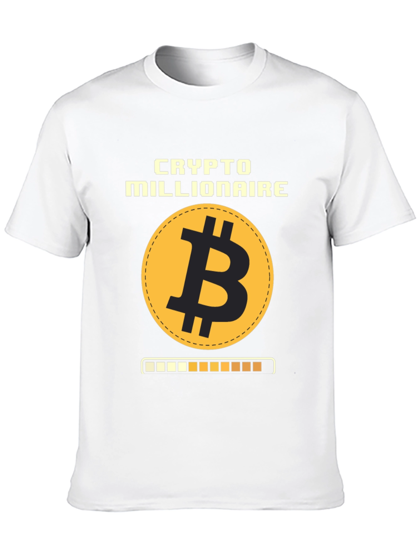 Camiseta Crypto Millionaire Bitcoin para Hombre