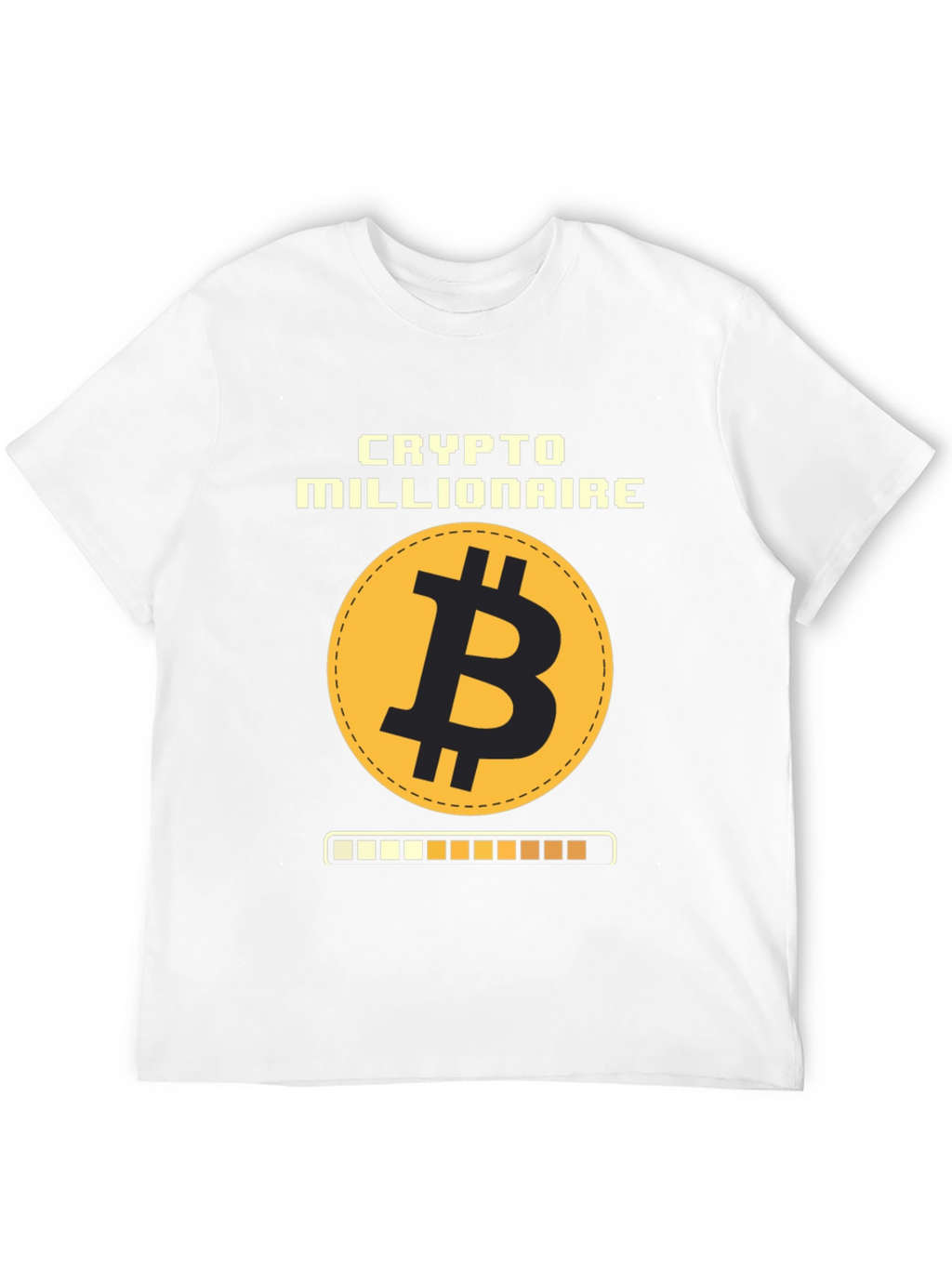 Camiseta Crypto Millionaire Bitcoin para Hombre