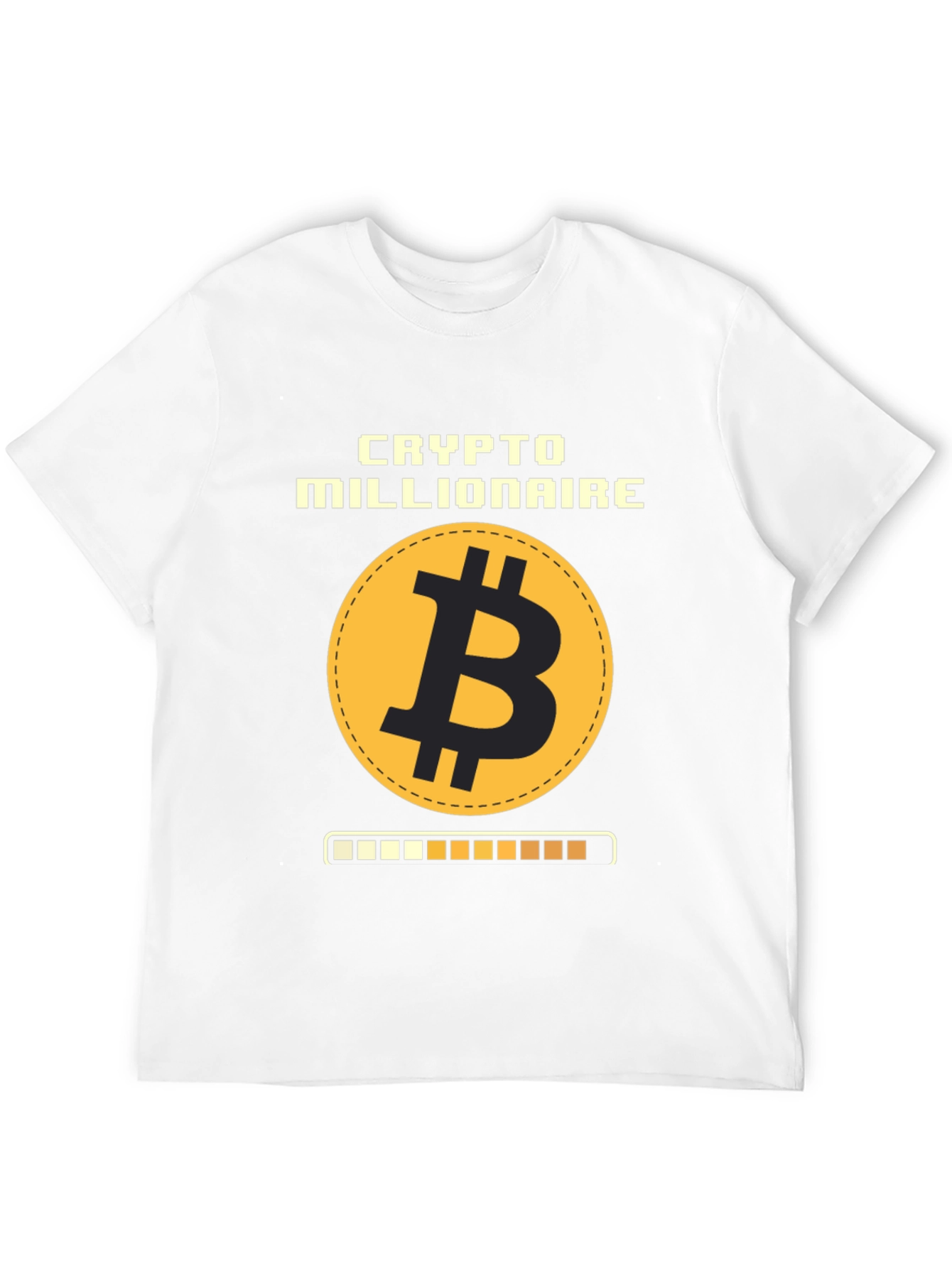 Camiseta Crypto Millionaire Bitcoin para Hombre