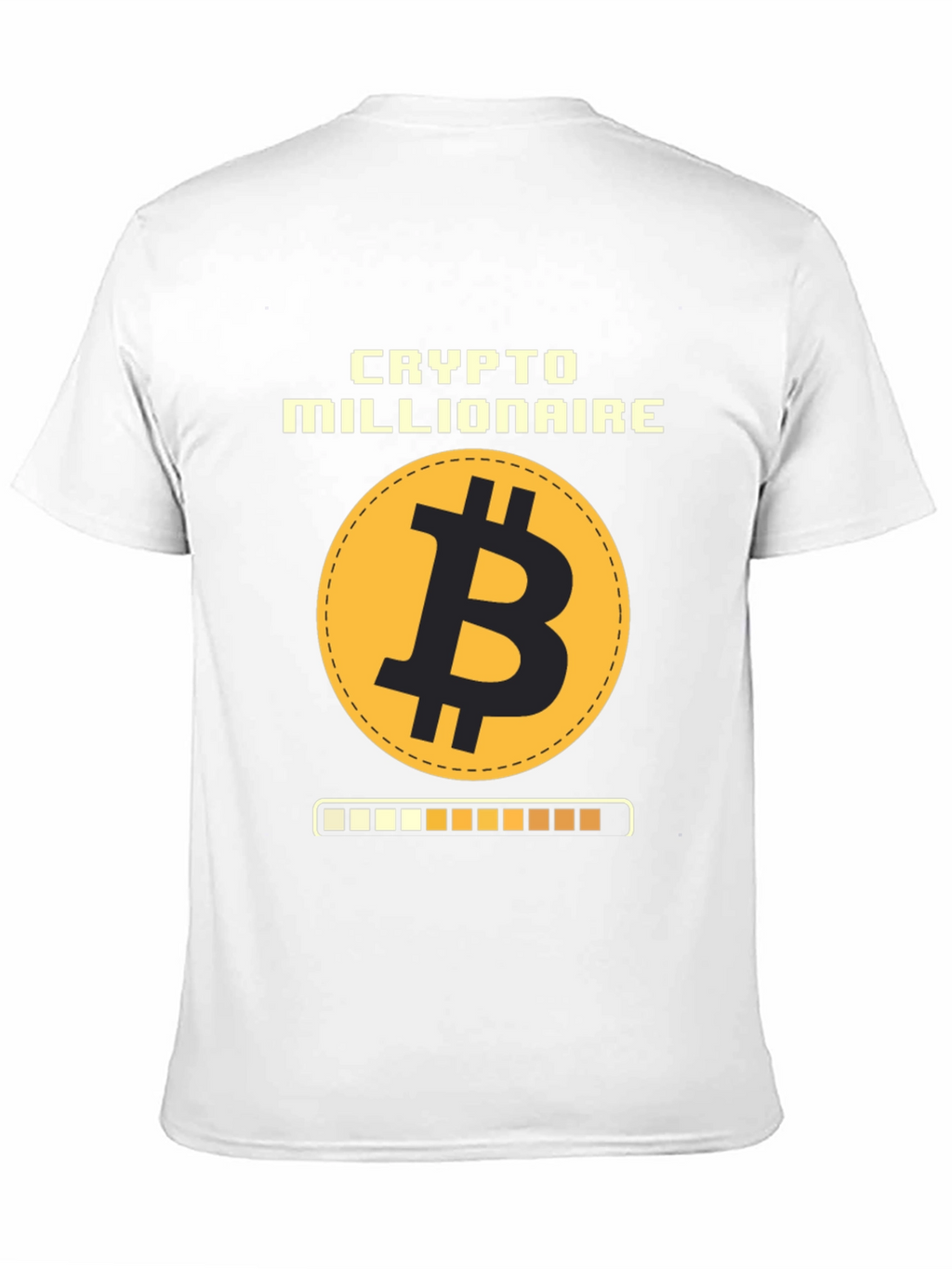 Camiseta Crypto Millionaire Bitcoin para Hombre